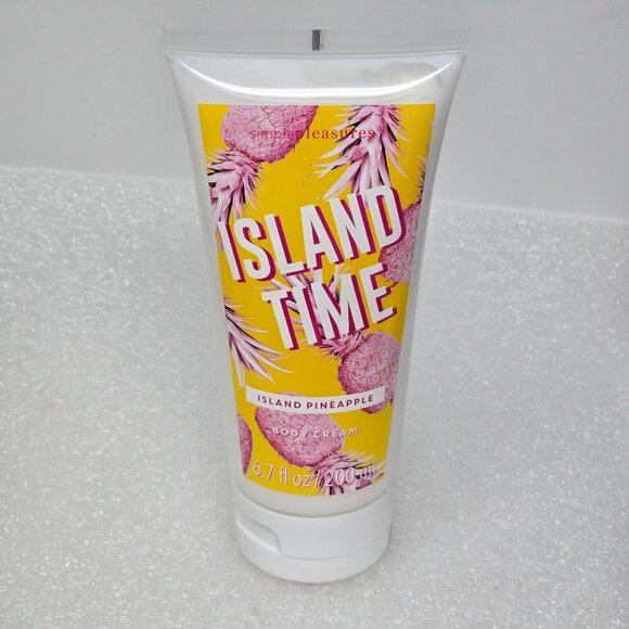 Simple Pleasures Island Time Island Pineapple Body Cream 6.7 Fl Oz - Picture 1 of 2